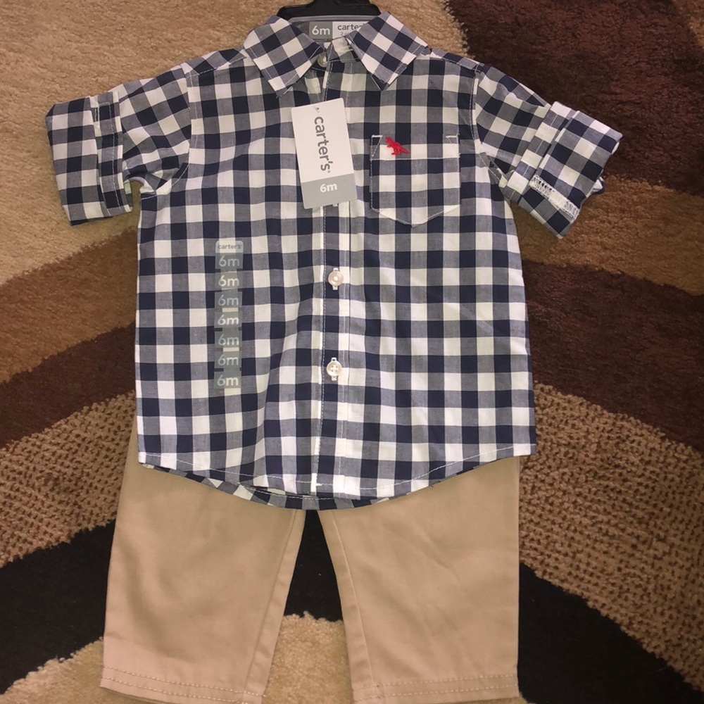 6M boy Carter’s 2 piece set